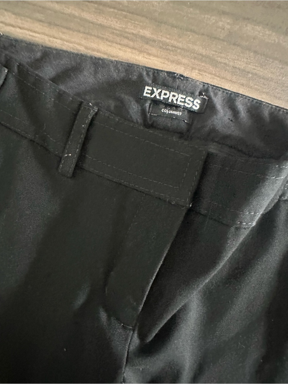 Express columnist Black bootcut Trousers for Women 2 short - Picture 4 of 6